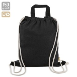 BOLSA MOCHILA DE ALGODON RECICLADO