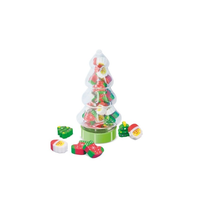 SET DE GOMAS NAVIDEÑO "FIR TREE"