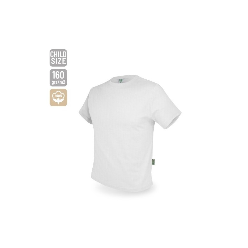 CAMISETA DE ALGODÓN 160G ADULTO Y NIÑO "NATUR" CAMISETA DE ALGODÓN 160G ADULTO Y NIÑO "NATUR"