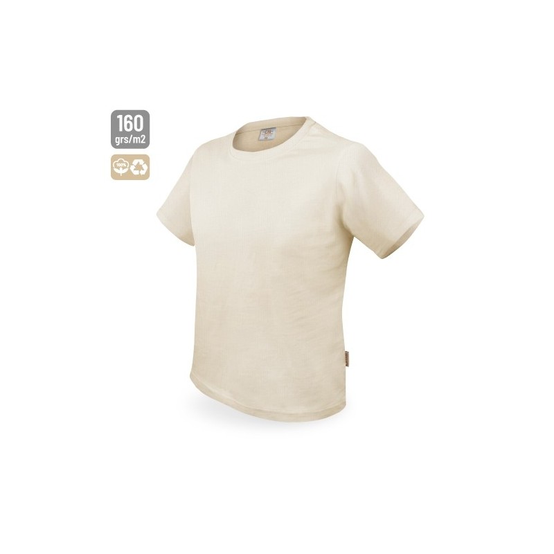 CAMISETA DE ALGODÓN 160G "RECYCLED" CAMISETA DE ALGODÓN 160G "RECYCLED"