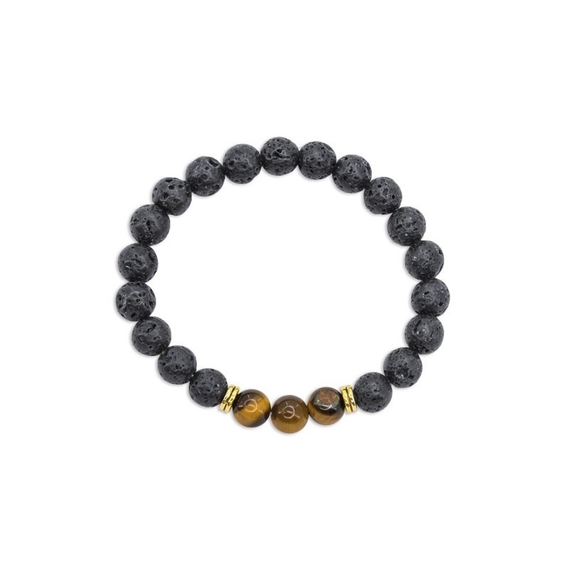 PULSERA PIEDRA VOLCÁNICA "ÁVALON" PULSERA PIEDRA VOLCÁNICA "ÁVALON"