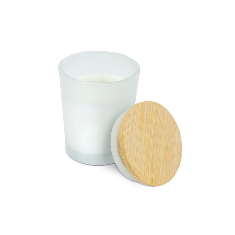 VELA AROMATICA TAPA BAMBÚ "KALMY" VELA AROMATICA TAPA BAMBÚ "KALMY"