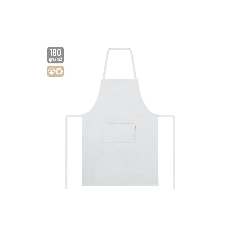 DELANTAL ALGODÓN RECICLADO 180 G"MITCHEL"