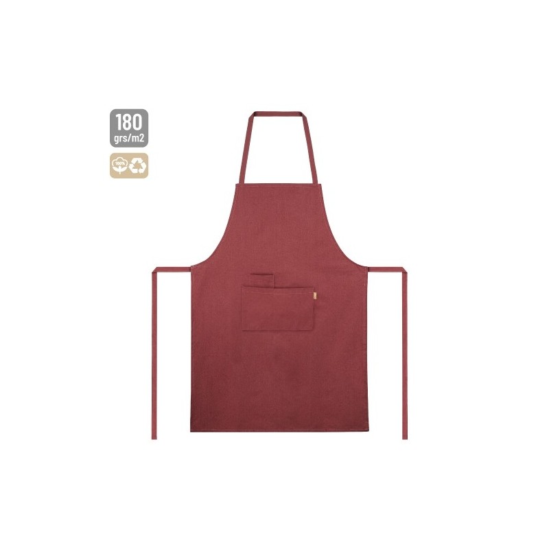 DELANTAL ALGODÓN RECICLADO 180 G"MITCHEL"
