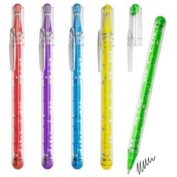 SET DE BOLIGRAFOS TINTA NEGRA "MAZE" ( 10 PCS)