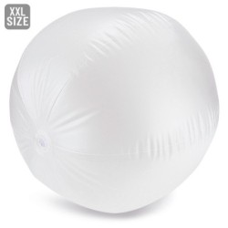 BALON DE PLAYA BLANCO TRANSLUCIDO "FLOTS"