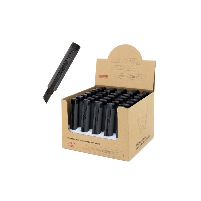 CUTTER CON STOP AUTOMATICO "MAX" PACK 40 PCS