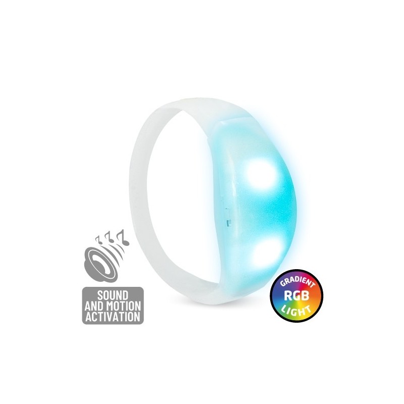 BRAZALETE VIP LUMINOSO LED RGB "FLASHING" BRAZALETE VIP LUMINOSO LED RGB "FLASHING"