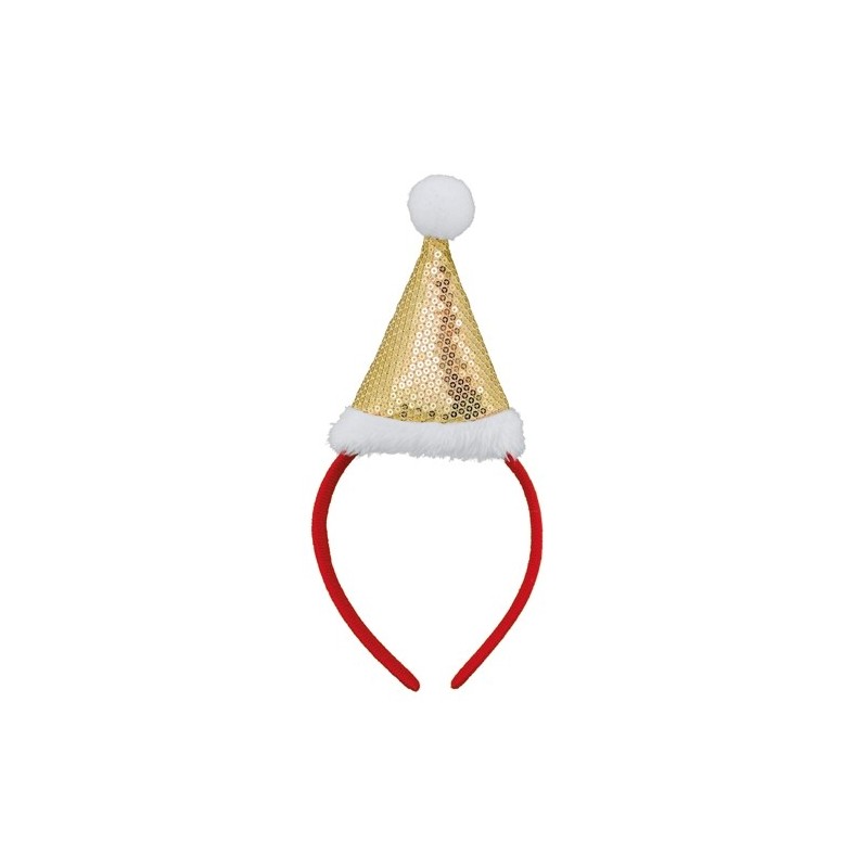 DIADEMA CON GORRO NAVIDEÑO "JOLLY" DIADEMA CON GORRO NAVIDEÑO "JOLLY"