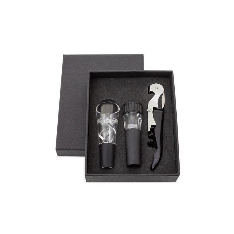 SET DE VINO 3 PCS "MERLOT" SET DE VINO 3 PCS "MERLOT"