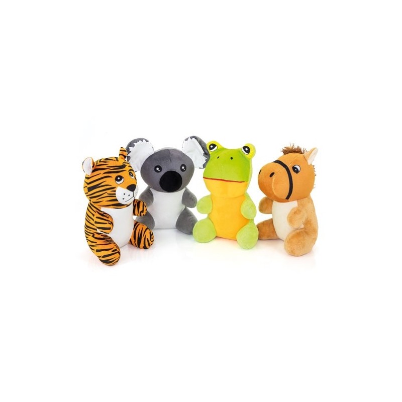SET 4 PELUCHES "HAPPY ZOO" SET 4 PELUCHES "HAPPY ZOO"