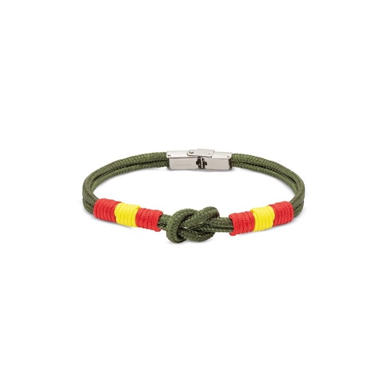PULSERA BANDERA ESPAÑA AJUSTABLE "NEW BARLOVENTO" PULSERA BANDERA ESPAÑA AJUSTABLE "NEW BARLOVENTO"