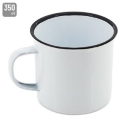 MUG SUBLIMACION "RETRO" TAZA PERSONALIZADA METALICA 350ML