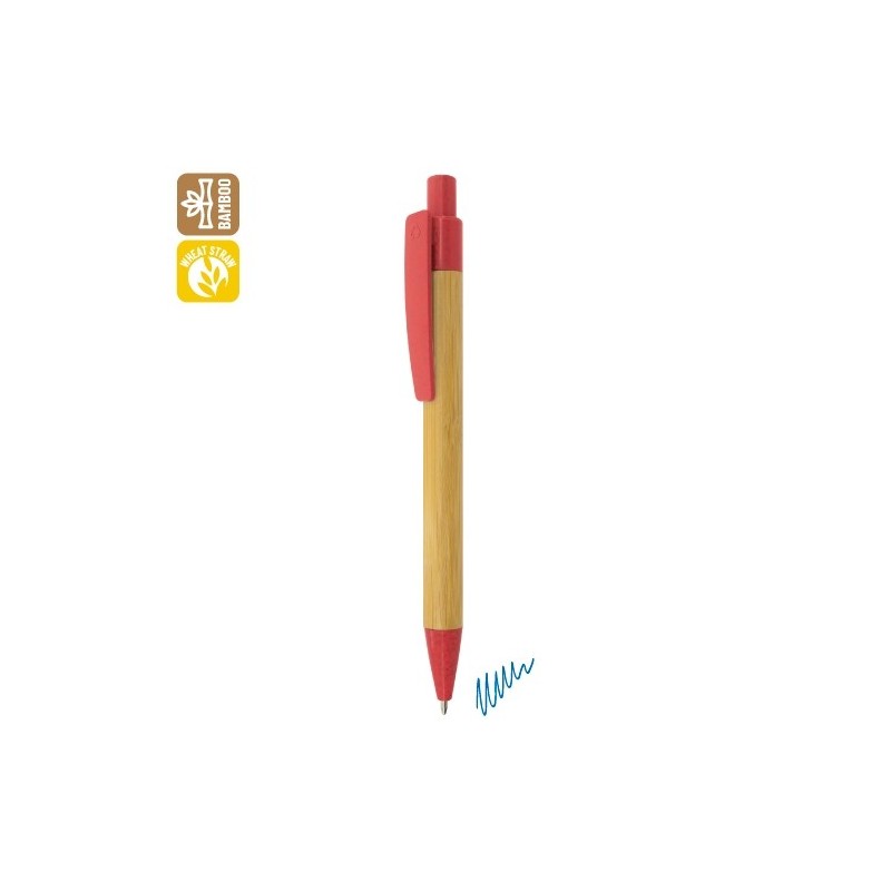 BOLIGRAFO DE BAMBU Y FIBRA DE TRIGO "TERRY" BOLIGRAFO DE BAMBU Y FIBRA DE TRIGO "TERRY"