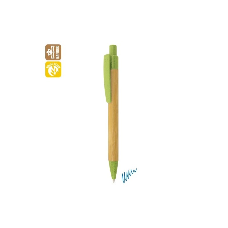 BOLIGRAFO DE BAMBU Y FIBRA DE TRIGO "TERRY" BOLIGRAFO DE BAMBU Y FIBRA DE TRIGO "TERRY"