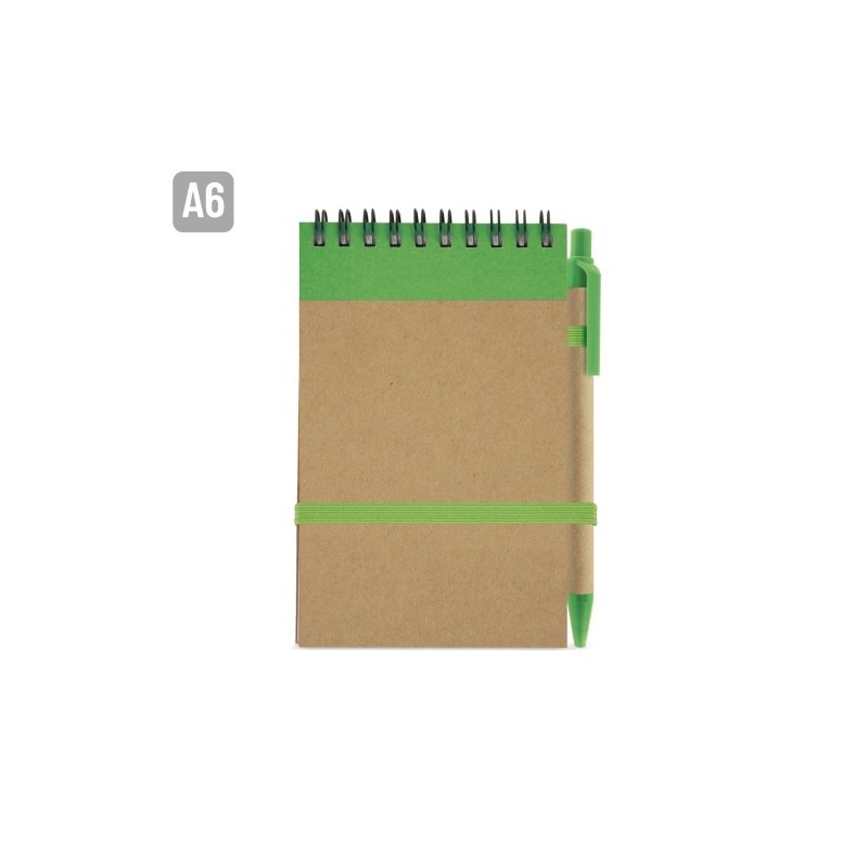 PERSONALIZA BLOC DE NOTAS CON BOLIGRAFO RECICLADO PERSONALIZA BLOC DE NOTAS CON BOLIGRAFO RECICLADO