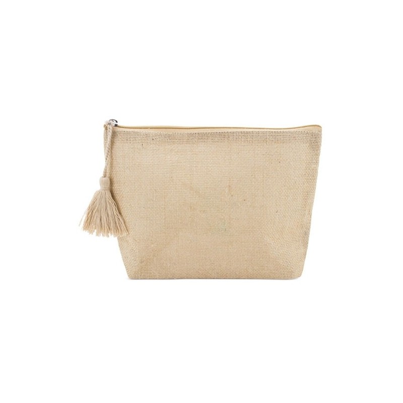 NECESER JUTE LAMINADO BORLA "MAYA" NECESER JUTE LAMINADO BORLA "MAYA"