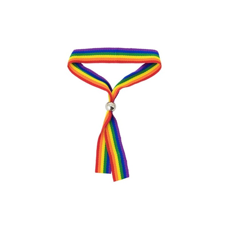 PULSERA BOLITA AJUSTABLE MULTICOLOR "METROPOL"