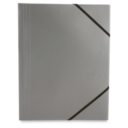 CARPETA SILVER CON GOMAS "CHAP"