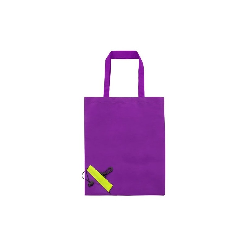 BOLSA PLEGABLE BERENJENA