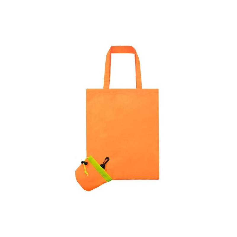 BOLSA PLEGABLE NARANJA