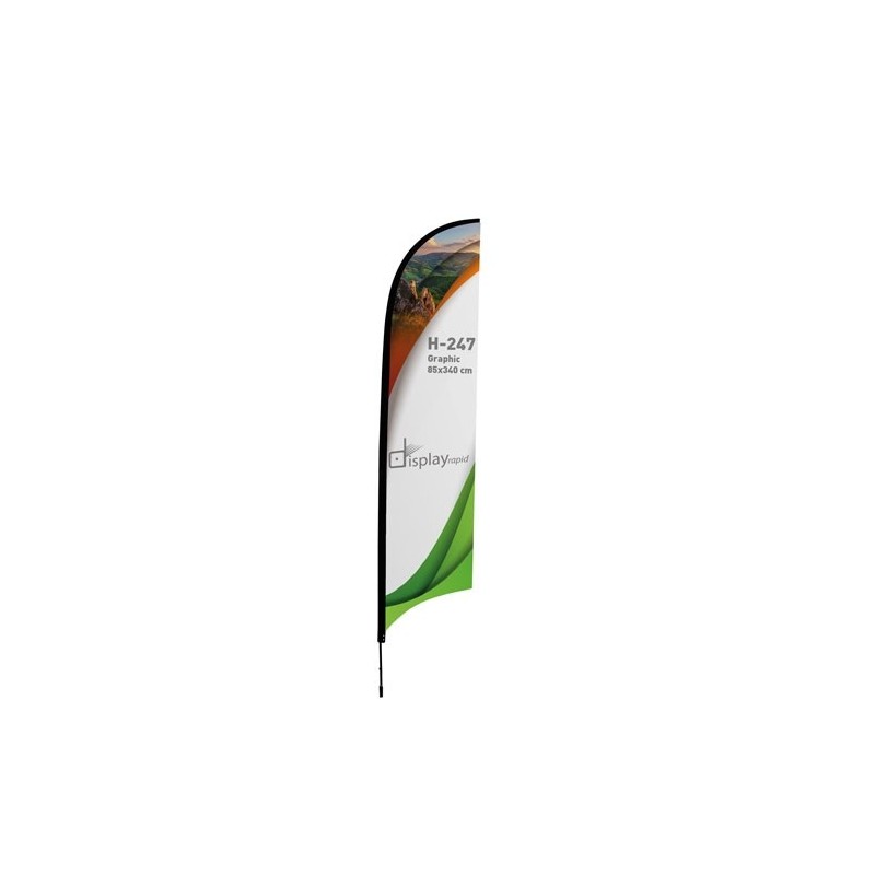 SOPORTE BANDERA FORMA PLUMA 4 M SOPORTE BANDERA FORMA PLUMA 4 M