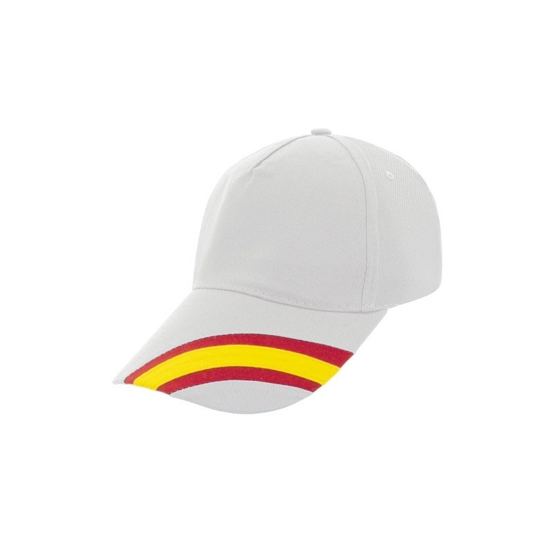 GORRA NACIONAL 5 PANELES ALGODN PEINADO "DEVA"