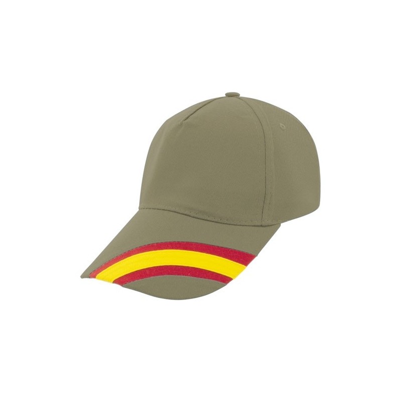 GORRA NACIONAL 5 PANELES ALGODN PEINADO "DEVA" GORRA NACIONAL 5 PANELES ALGODN PEINADO "DEVA"