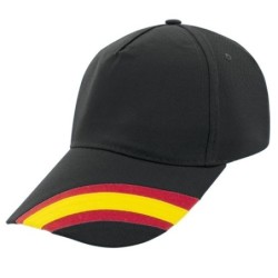 GORRA NACIONAL 5 PANELES ALGODN PEINADO "DEVA"