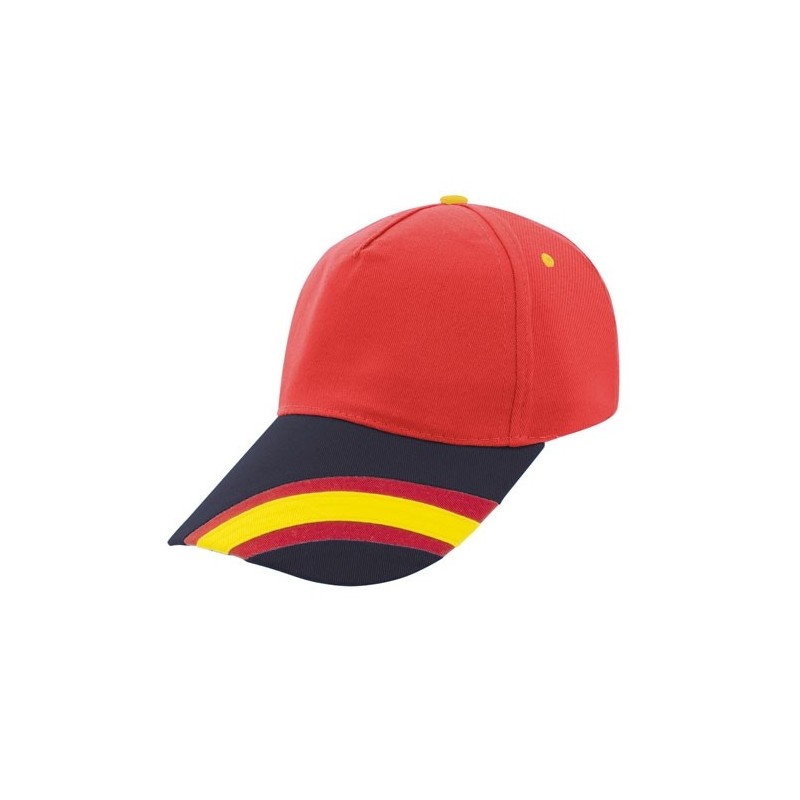 GORRA NACIONAL 5 PANELES ALGODN PEINADO "DEVA" GORRA NACIONAL 5 PANELES ALGODN PEINADO "DEVA"