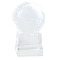 CRISTAL BOLA MUNDO GRANDE "ORBE"