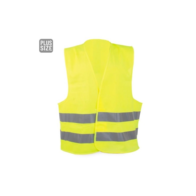 CHALECO REFLECTANTE "VISIBILITY" PLUS SIZE CHALECO REFLECTANTE "VISIBILITY" PLUS SIZE