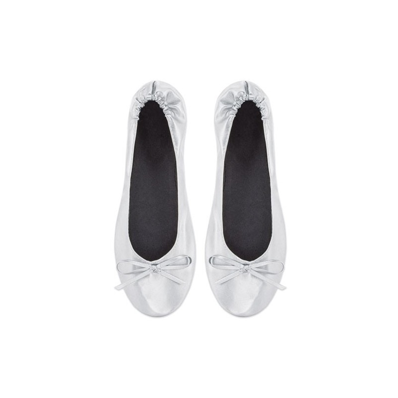 ZAPATILLA PLEGABLE ORO (12 PARES) "BALLET"