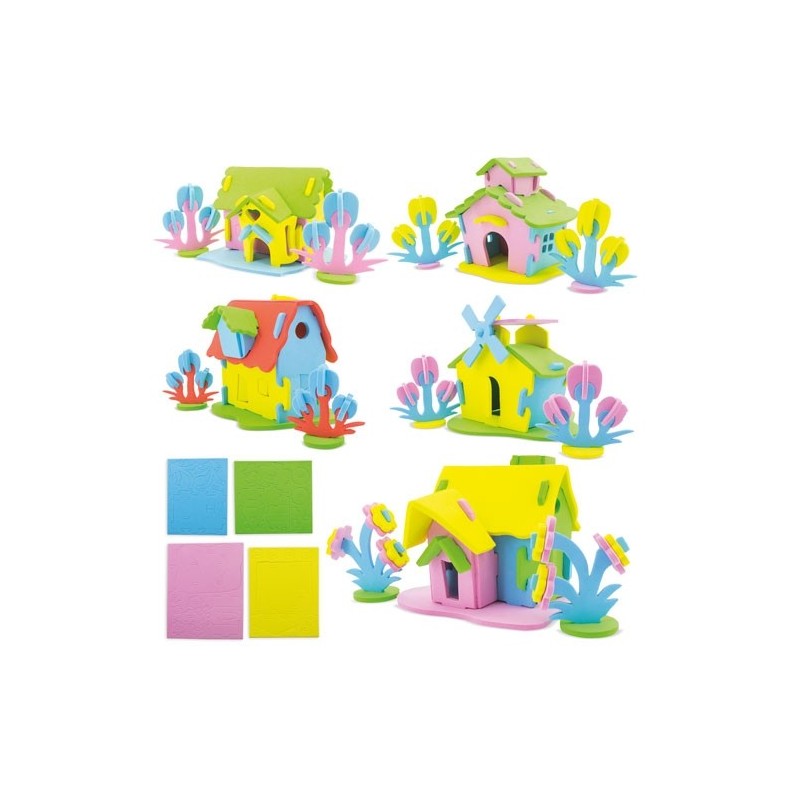 PUZZLE EVA HOUSE ( 5 UNIDADES)