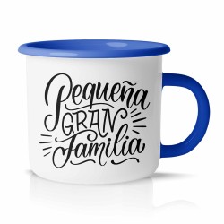 TAZA DE LATA METÁLICA