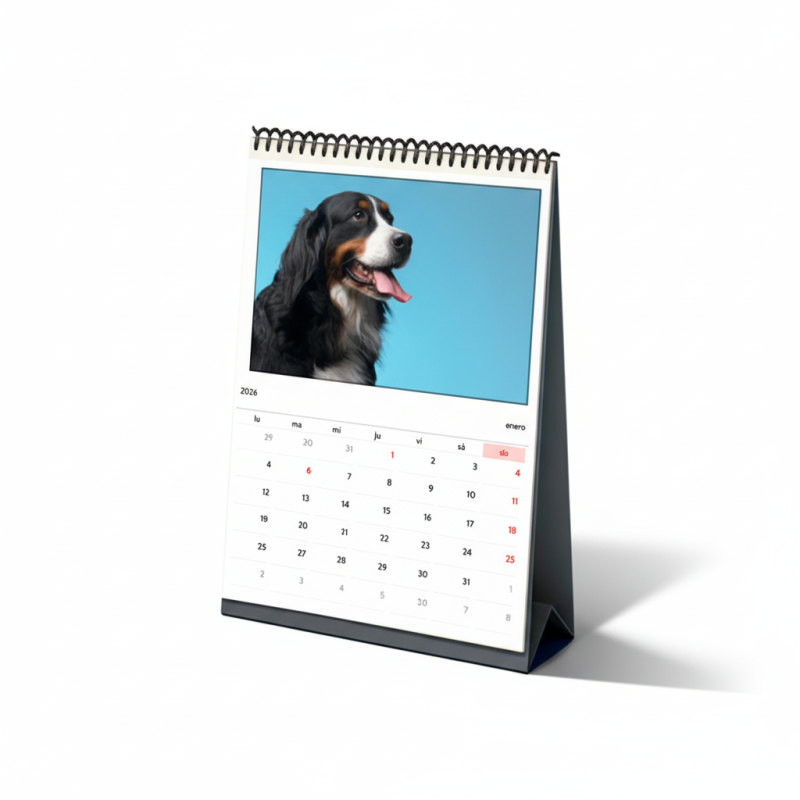 CALENDARIO DE MESA 12 HOJAS EN FOTO CALENDARIO DE MESA 12 HOJAS EN FOTO