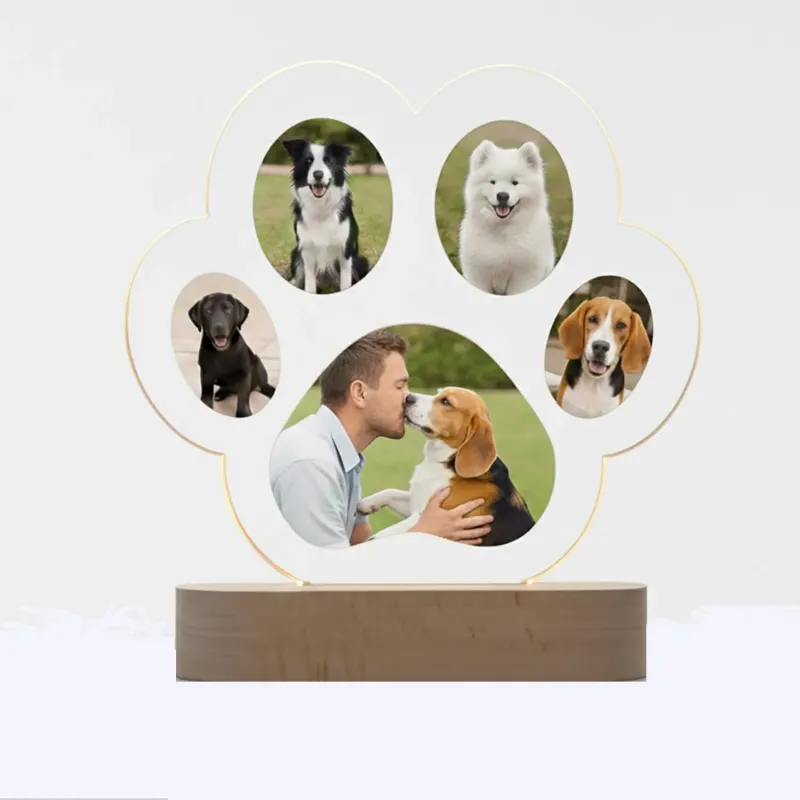 Foto en Metacrilato Personalizada con Silueta de Animal