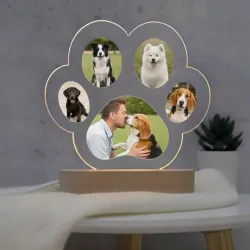 Foto en Metacrilato Personalizada con Silueta de Animal